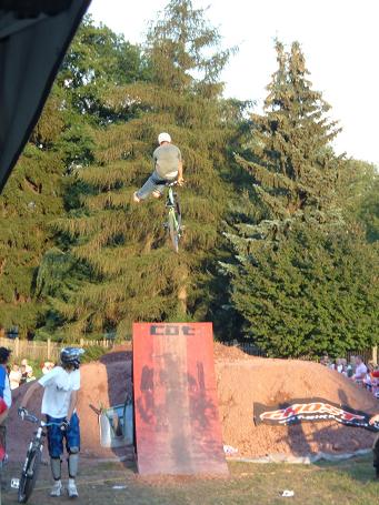 Downhill in Bad Tabarz - Dirtbike-Springen